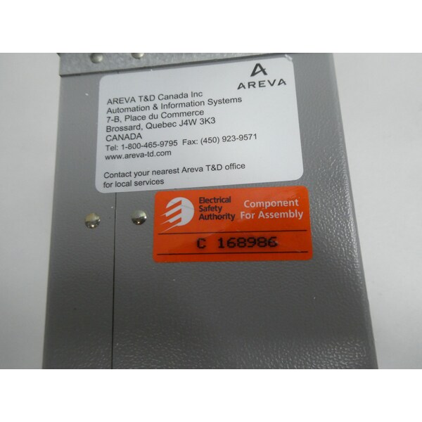 Relé de protección Areva 24-27V-AC 24-27V-DC - MVAJ205TB0010A