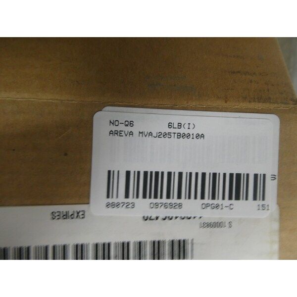 Relé de protección Areva 24-27V-AC 24-27V-DC - MVAJ205TB0010A
