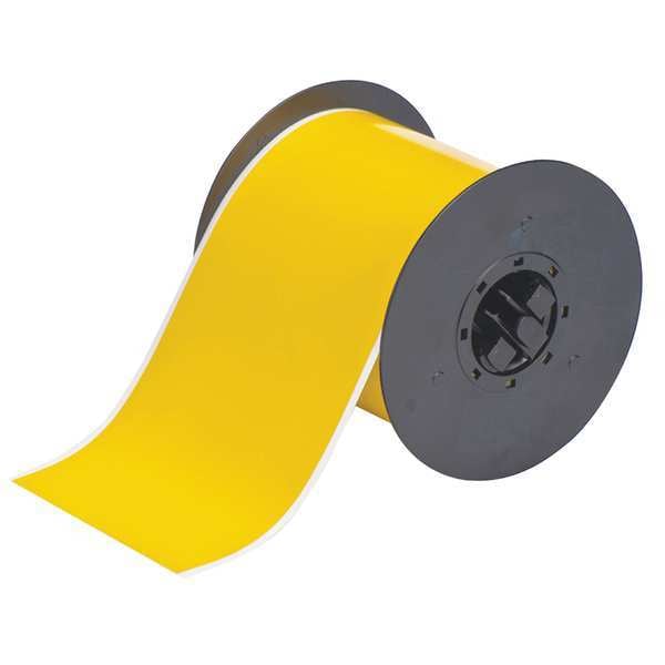 Brady Low-Halide Pipe Tape, Yellow, 100 ft. L, B30C-4000-569-YL - B30C-4000-569-YL
