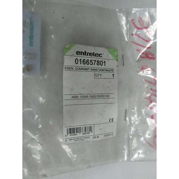 Tapa/Cubierta de Relé de Partes y Accesorios Entrelec ESSAILEC - 1SNA 166 578 R0100 016657801