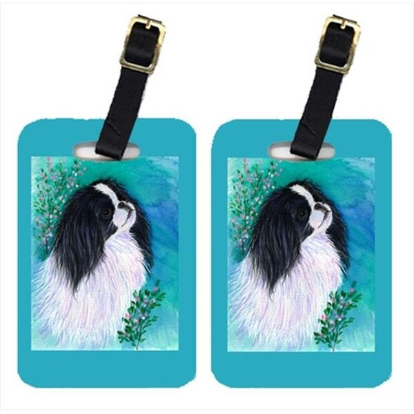 Carolines Treasures Carolines Treasures SS8134BT Japanese Chin Luggage Tags; Pack - 2 - SS8134BT