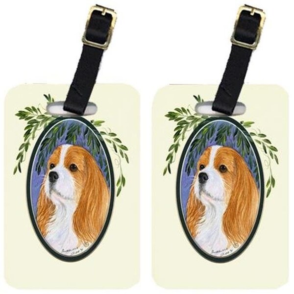 Carolines Treasures Carolines Treasures SS8024BT Cavalier Spaniel Luggage Tags; Pair Of 2 - SS8024BT