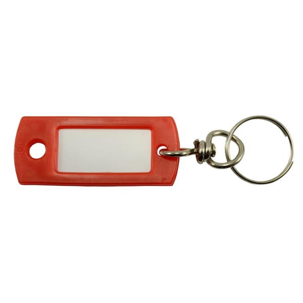 Midwest Fastener Red Key Tags with Metal Swivels 6PK - 35585