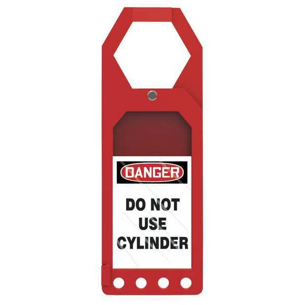 Accuform Secure Status Tag Holder, Status Alert, Plastic, 10 in H x 3 1/2 in W, Rectangle - TSS906