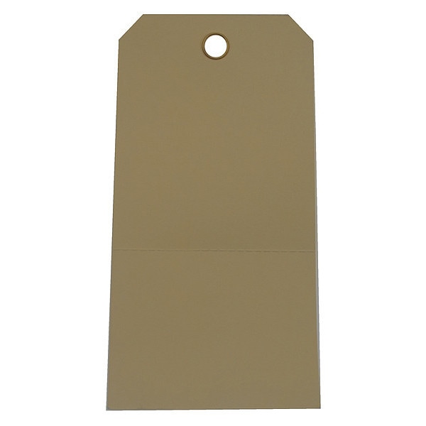 Zoro Select Tag, Repair, Cardstock, 5 3/4 in H x 2 7/8 in W, Orange, Rectangle, 100 PK - 3VCX8