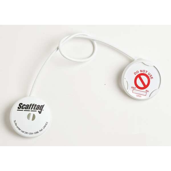 Brady Safety Harness, Safety Harness Next Inspection Due By, 1 3/4 in W x 1 3/4 in H, 100 PK - UNI-UNI503 B