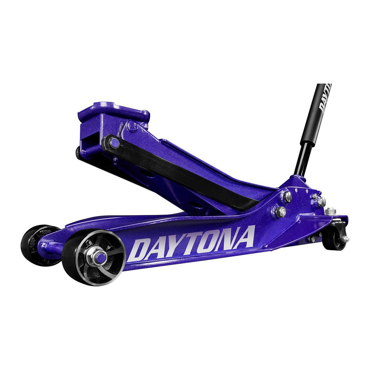 Gato de piso super resistente de perfil bajo de 3 toneladas Daytona con RAPID PUMP, color morado metálico - 70611