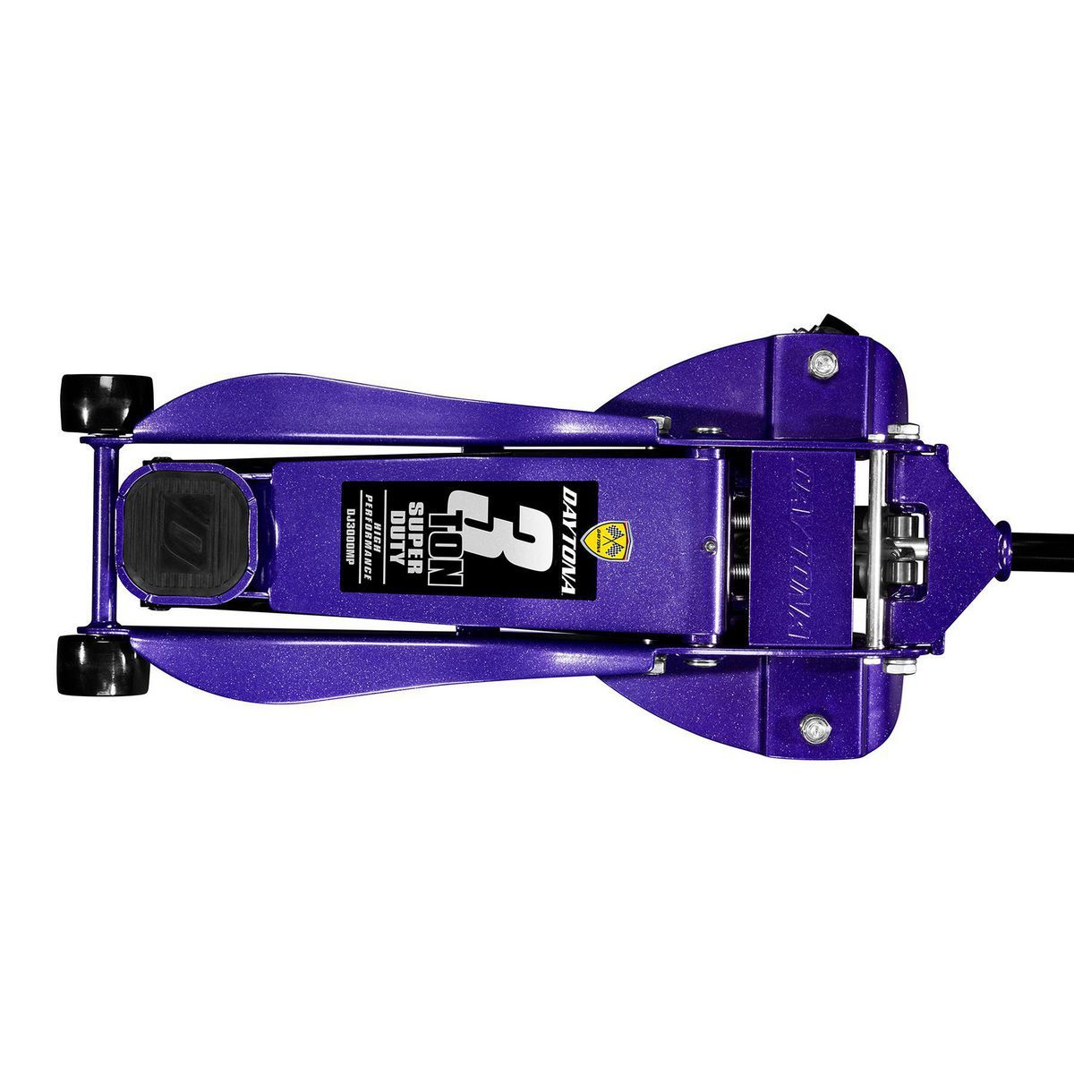 Gato de piso super resistente de perfil bajo de 3 toneladas Daytona con RAPID PUMP, color morado metálico - 70611