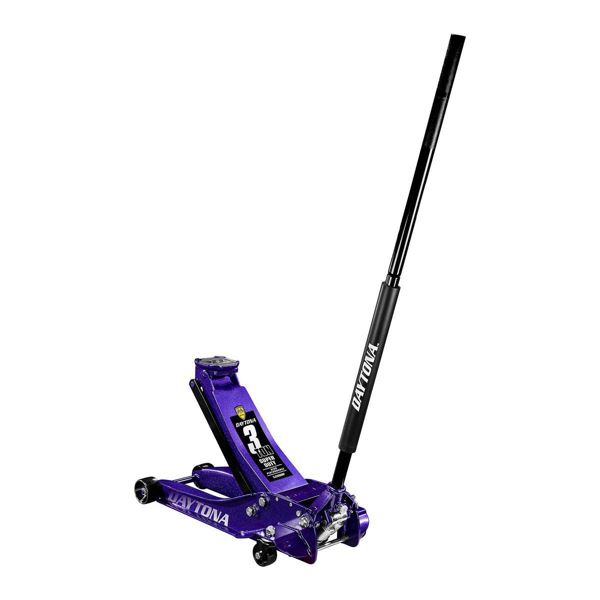 Gato de piso super resistente de perfil bajo de 3 toneladas Daytona con RAPID PUMP, color morado metálico - 70611