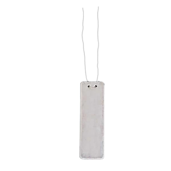 Dp Industries Aluminum, 1-5/8 in H x 3-3/4 in W, White, 100 PK - IMP158