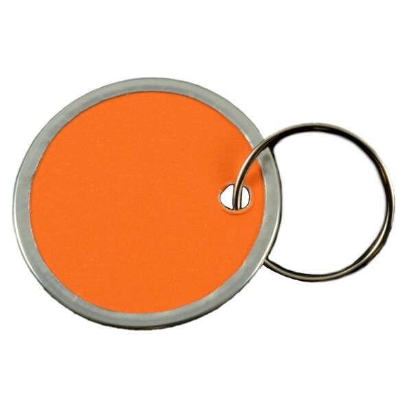 Midwest Fastener 1-1/4" Orange Paper Tags with Metal Rings 15PK - 35623