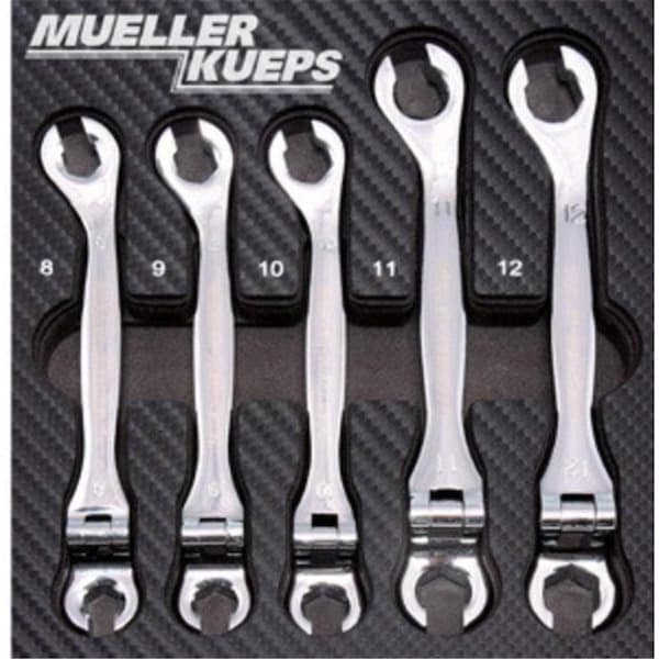 Kit de Llaves de Línea para el Hogar con Articulación, Cromo - AR3481693