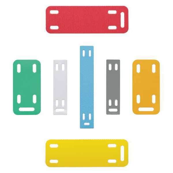 Panduit Thermal Marker Plate, 3"x0.5", White - M300X050Y7T