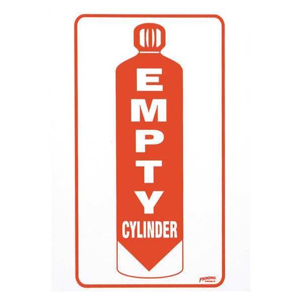 Brady Cylinder Label, Information, Vinyl, 7 in H x 5 in W, Rectangle - SM573E