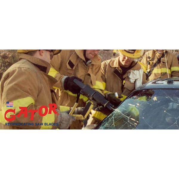 Gator Reciprocating Saw Blade 6 in. x 3/4 in. x 6tpi #12015-10, Heavy Duty Wood Cutting, 10PK - 12015-10
