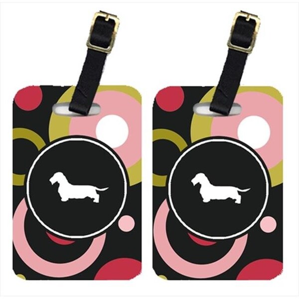Carolines Treasures Carolines Treasures KJ1133BT Dachshund Luggage Tags - Pair Of 2 - KJ1133BT