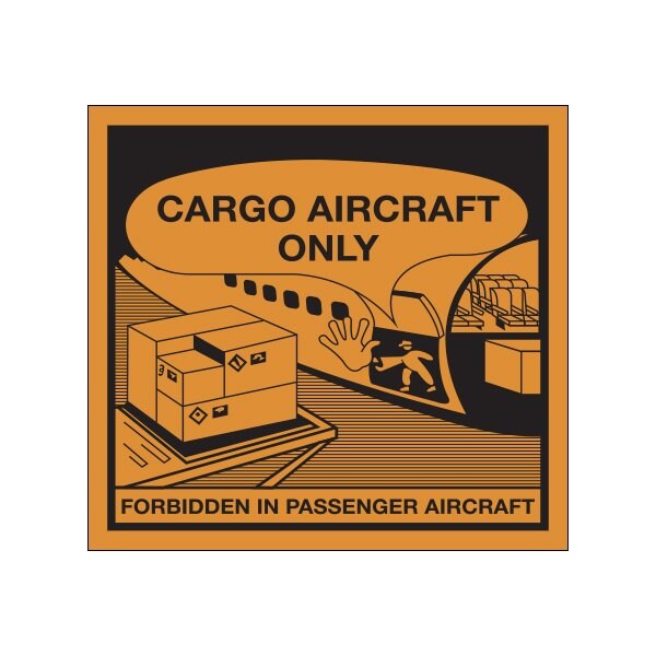 Bsc Preferred 4-3/8 x 4 3/4'' - ''Cargo Aircraft Only'' Labels - BUY00441895