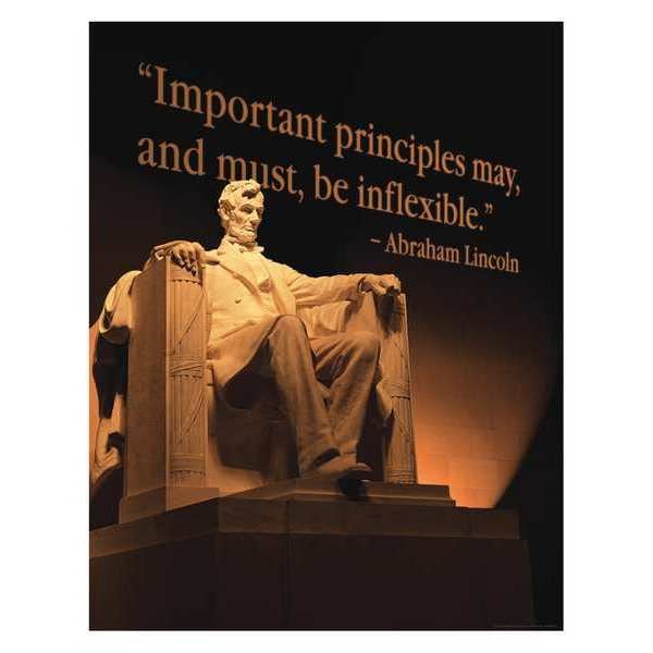 Mancomm Safety Poster, Lincoln Safety, Paper, 16 in W, 12 in H - 31P-016-E2