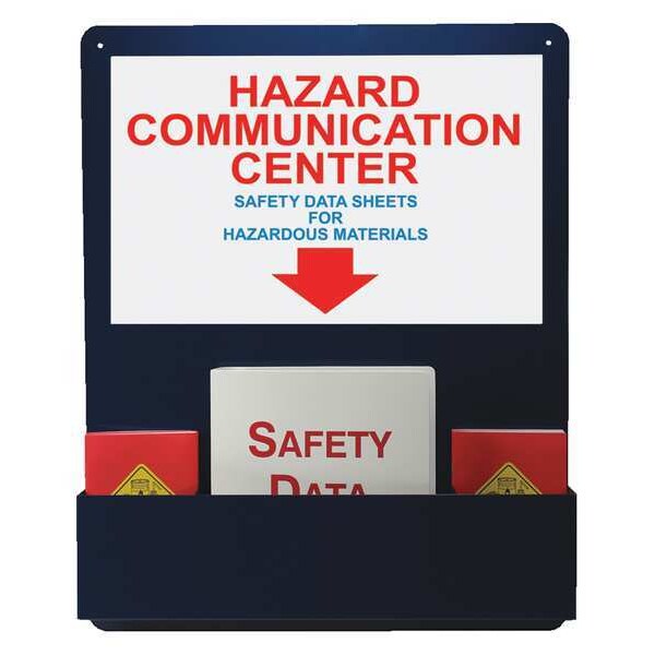 Accuform Hazard Communication Center, Aluminum, 24 in W, 30 in H - ZRS730