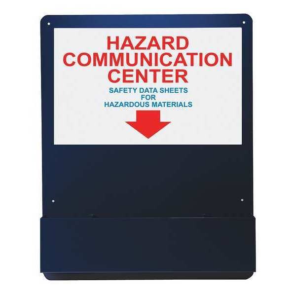 Accuform Hazard Communication Center, Aluminum, 24 in W, 30 in H - ZRS709