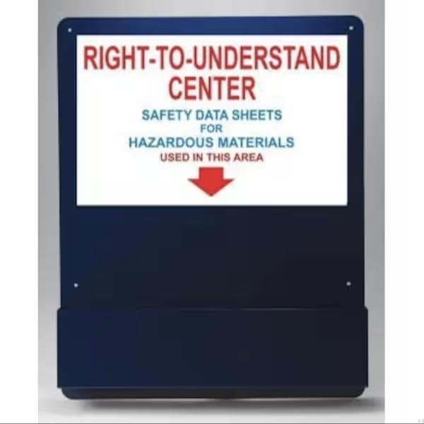 Accuform POCKET STYLE ALUMINUM CENTER ZRS733 - ZRS733