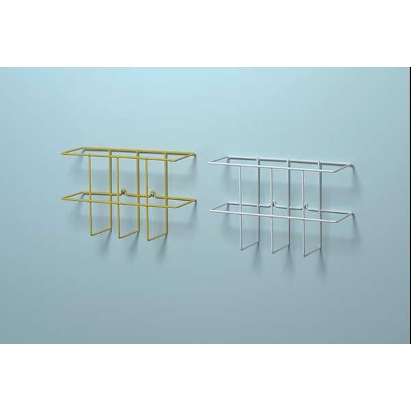Brady Binder Holder, No legend, PVC Coated Steel, 14 in W, 9 in H - 17463