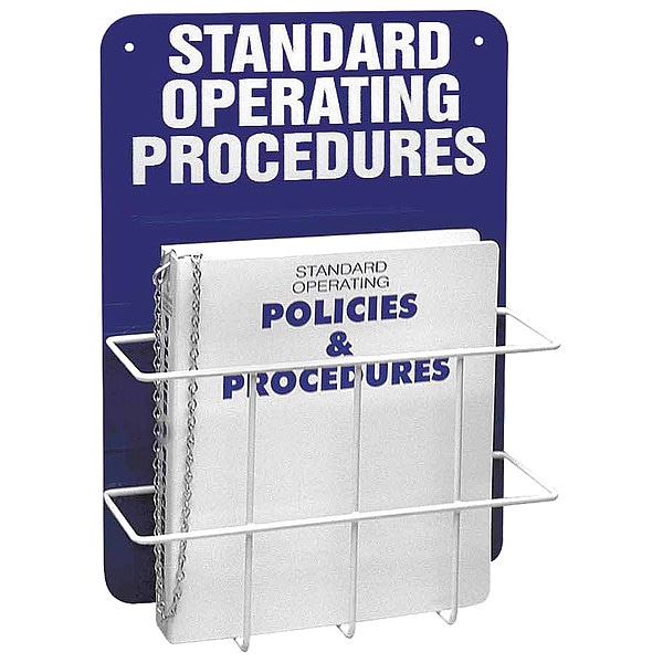 Brady Operation Procedures Center, Standard Operating Procedures, Heavy Duty Poly, 14 in W, 20 in H - SM681A