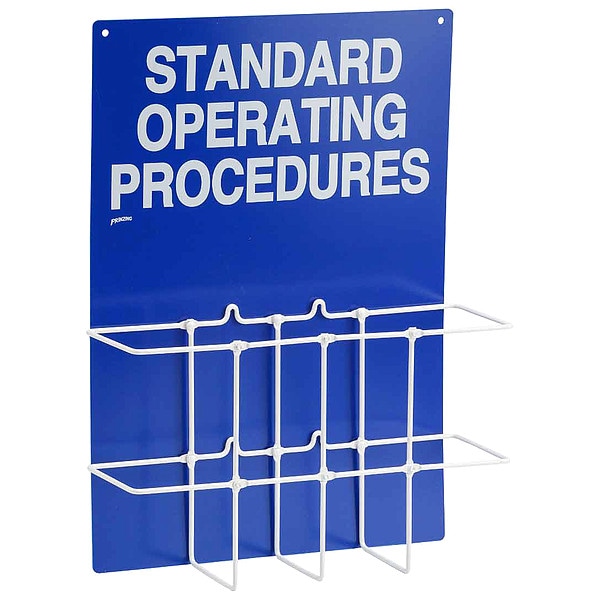 Brady Operation Procedures Center, Standard Operating Procedures, Heavy Duty Poly, 14 in W, 20 in H - SM016A