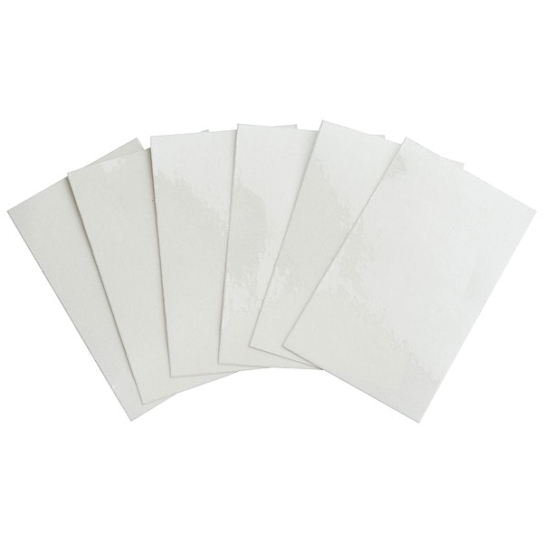 Brady Right-to-Know Label Overlaminate, Brady B-674 Polyester, 1 1/2 in W, 2 1/2 in H - 64984