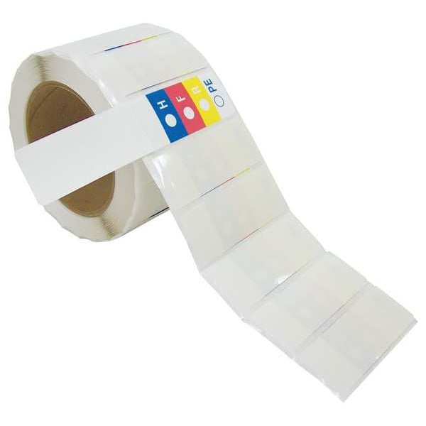 Badger Tag & Label Label, HMIG Symbol, Paper, 1 1/8 in W, 2 7/8 in H - 11727