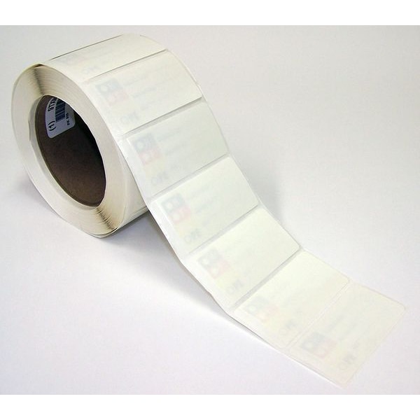 Badger Tag & Label Label, Chemical Name___Manufacturer___Date___, Paper, 3 in W, 1 1/2 in H - 18007