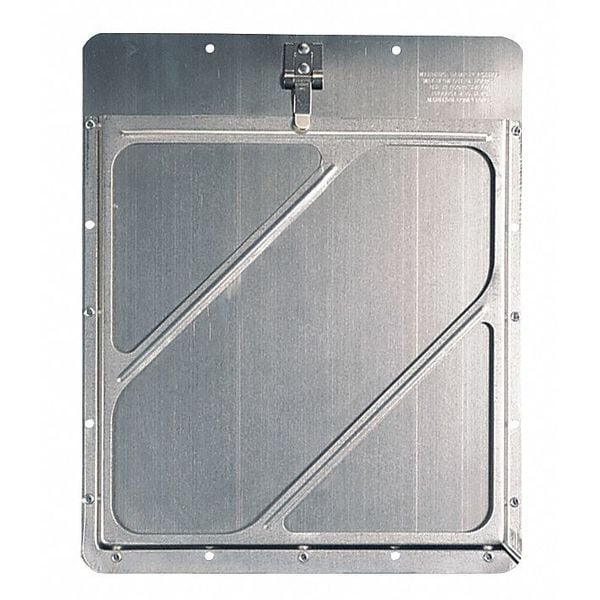 Jj Keller Vehicle Placard Holder, Aluminum, 11 7/8 in W x 13 3/4 in H - 582