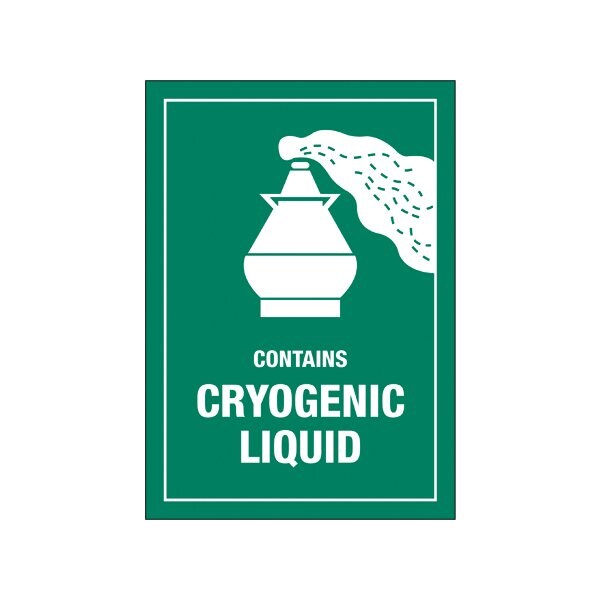 Bsc Preferred 3 x 4 1/4'' - ''Contains Cryogenic Liquid'' Labels - BUY00025351