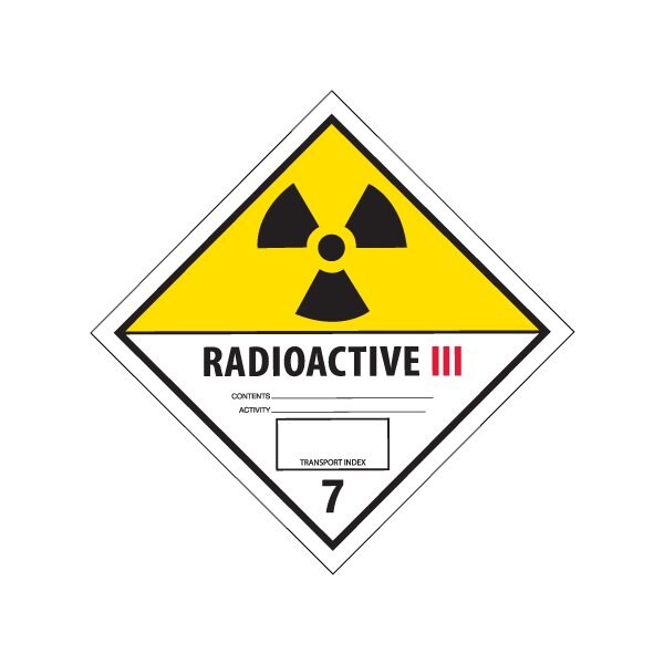 Bsc Preferred 4 x 4'' - ''Radioactive III'' Labels - BUY00025380