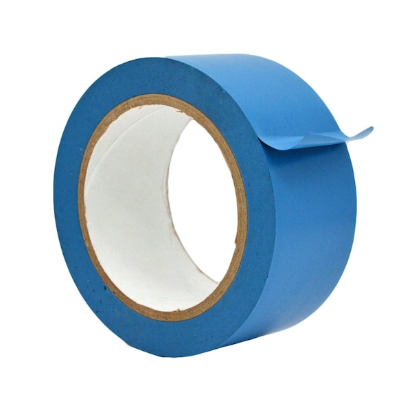 Wod Tape PVC, Light Blue, 2 inch (48mm) W., 5 mil Thickness, 24 PK - WOD VTC605-02000-24-60-LBL
