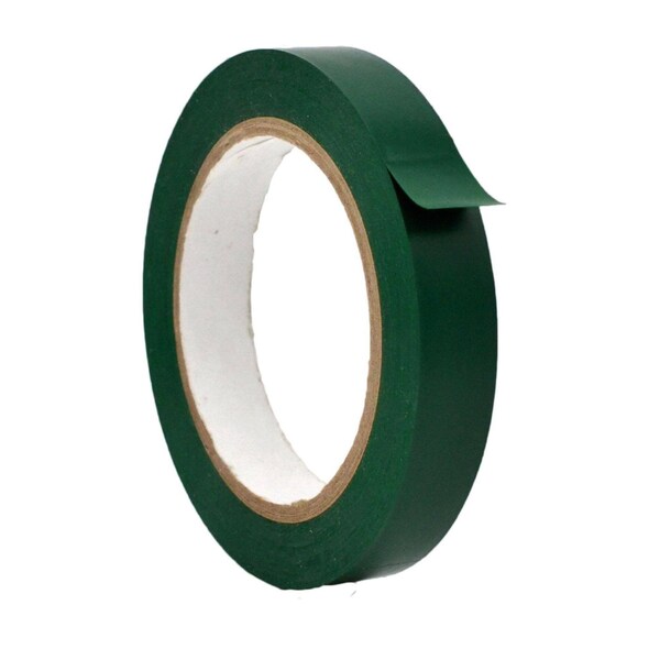 Wod Tape PVC, Emerald Green, 3/4 inch (18mm) W., 6 mil Thickness, 64 PK - WOD VTC606-00750-64-60-EMG