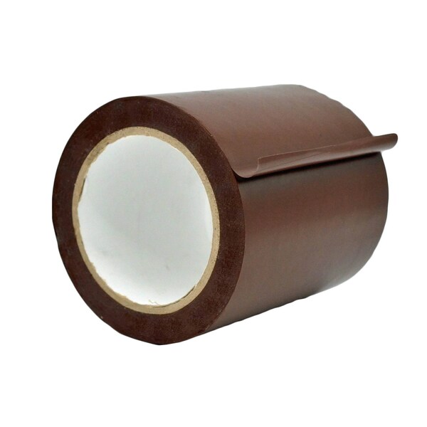 Wod Tape PVC, Dark Brown, 5 inch (120mm) W., 6 mil Thickness, 8 PK - WOD VTC606-05000-8-60-DBR