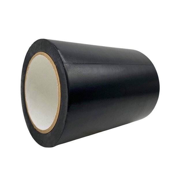 Wod Tape PVC, Black, 6 inch (144mm) W., 6 mil Thickness, 8 PK - WOD VTC366-06000-8-36-BLA
