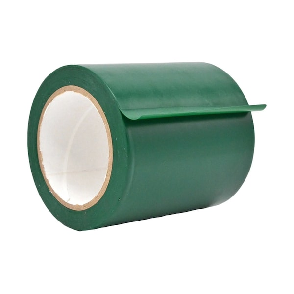 Wod Tape PVC, Emerald Green, 5 inch (120mm) W., 6 mil Thickness, 8 PK - WOD VTC606-05000-8-60-EMG