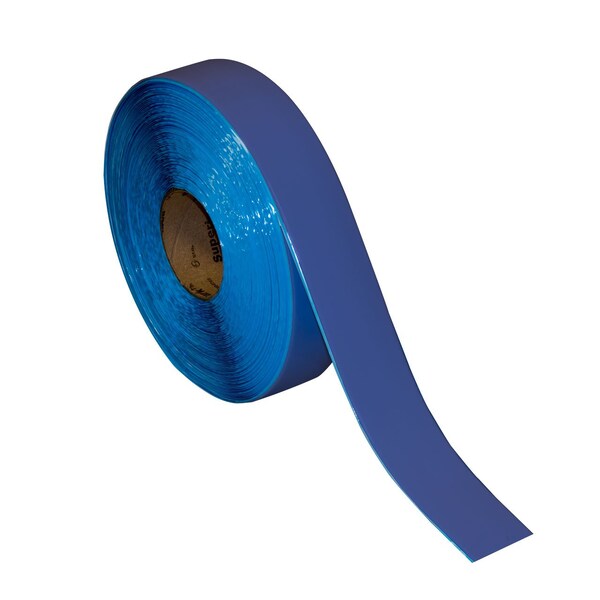 Superior Mark Floor Marking Tape, 2in x 100Ft , Blue - IN-40-207I