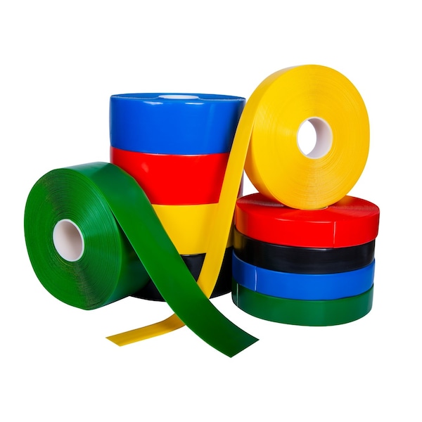 5S Supplies StripeMark Heavy Duty Industrial Floor Marking Tape 2 inch x 100 ft Yellow - SM-YELLOW-2