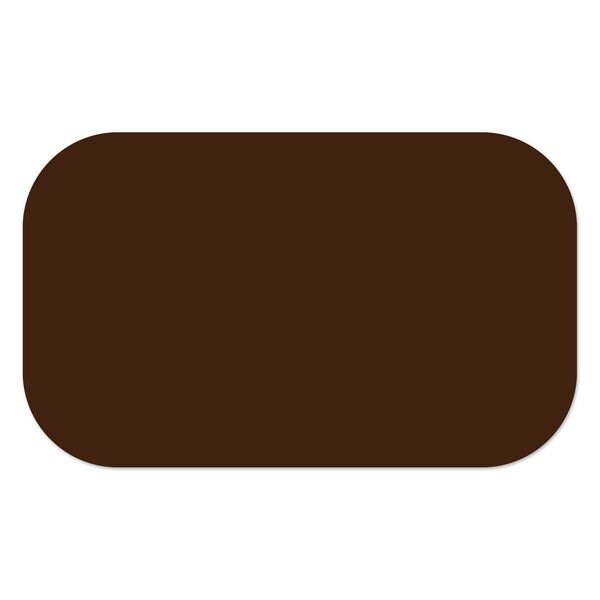 Ergomat 3.5inx18in DuraStripe Xtreme Round Strip Brown, 24PK - DSX-STRIP-3.5X18R-BR-KIT