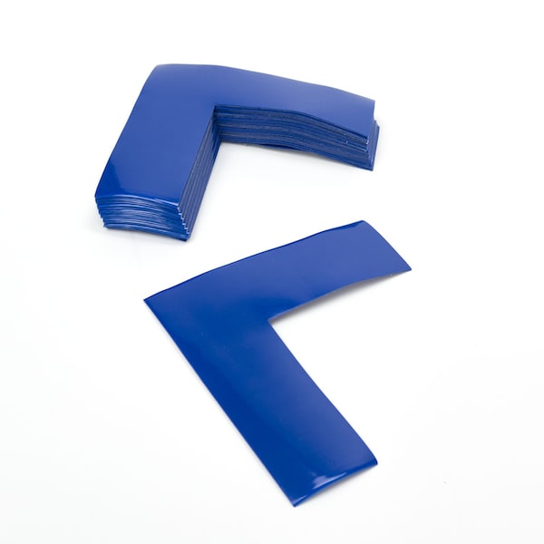 Safetytac Flexible PVC, 6 in W., 6 in L., 35 mil Thickness, 25 PK - STCQ603