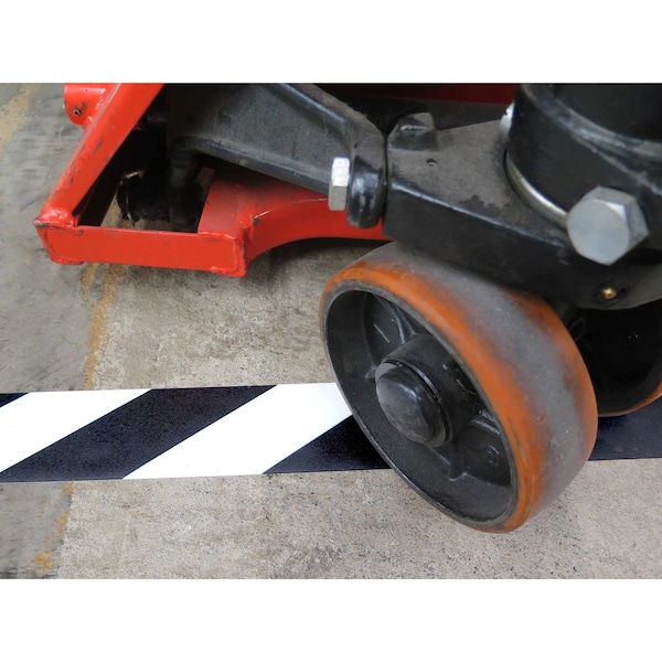 Safetytac Flexible PVC, 2 in W., 100 ft L., Peak: 30 mil / Edge: 5 mil Thickness - STH271