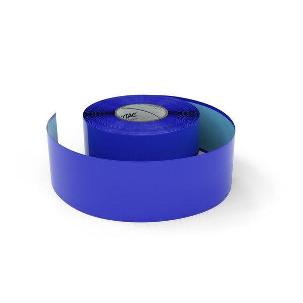 Safetytac Floor Tape, Rigid PVC, 4 in W., 50 ft L. - SA407