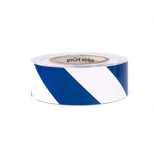 Smart Stripe Smart Stripe Hazard Floor Tape, Vinyl film, 3 in W., 100 ft L., 4 mil Thickness - SSH374