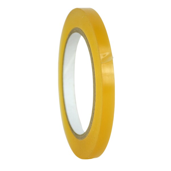 Wod Tape PVC, Clear, 3/8 inch (9mm) W., 6 mil Thickness, 128 PK - WOD VTC606-00375-128-60-CLE