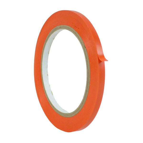 Wod Tape PVC, Red, 1/4 inch (6mm) W., 6 mil Thickness, 192 PK - WOD VTC366P-00250-192-36-RED