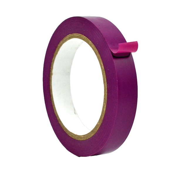 Wod Tape PVC, Purple, 3/4 inch (18mm) W., 5 mil Thickness, 64 PK - WOD VTC605-00750-64-60-PUR