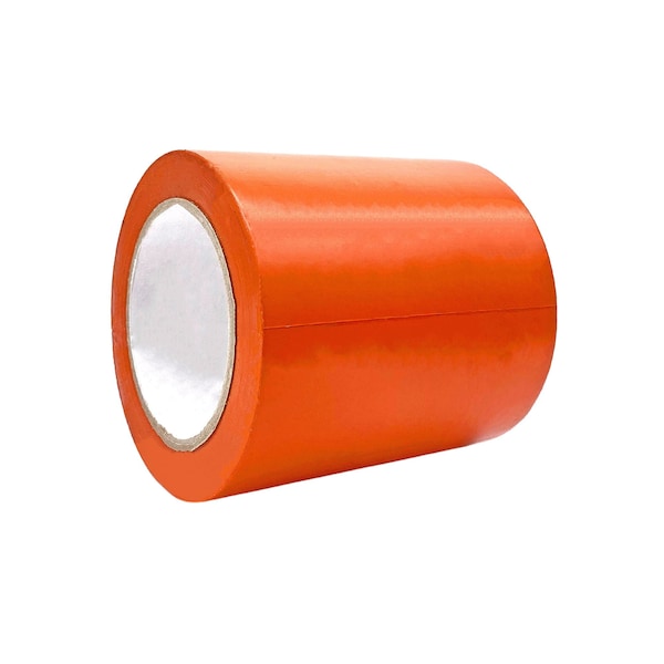 Wod Tape PVC, Orange, 5 inch W., 36 yards L., 5 mil Thickness, 8 PK - WOD VTC365-05000-8-36-ORA